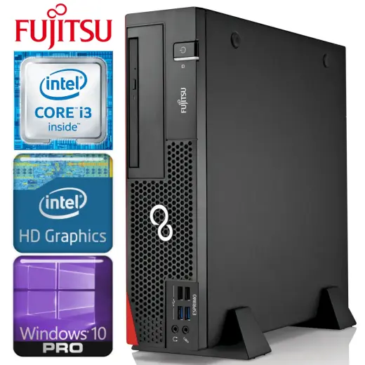 Fujitsu D556 SFF i3-6100 4GB 240SSD+2TB WIN10Pro [refurbished]