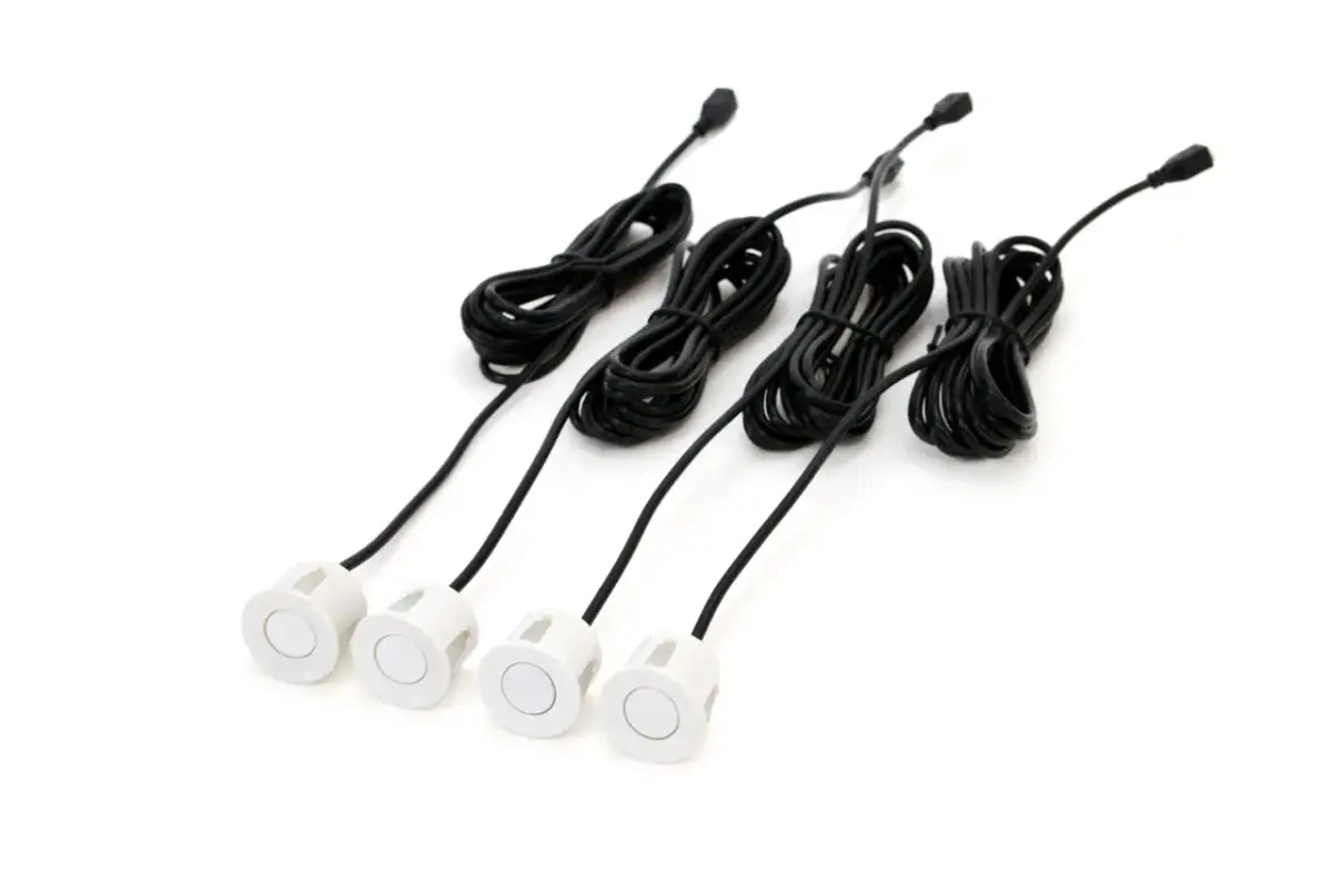 Parking assistant system TFT01 4,3" with HD-501-IR 4 sensors white