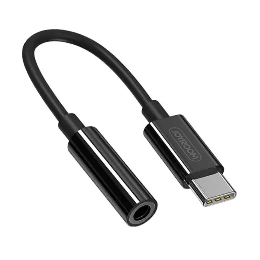 Joyroom SH-C1 3,5 mm uz USB-C audio adapteris (digitāls) melns