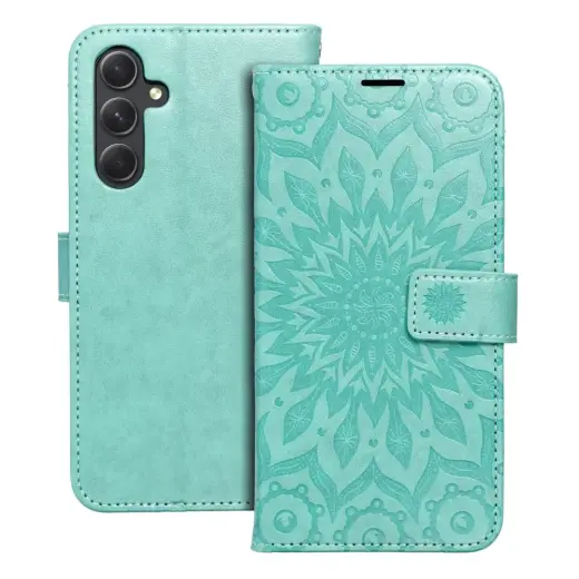 MEZZO mandala чехол-книжка для телефона Samsung Galaxy A54 5G (A546) зелёный