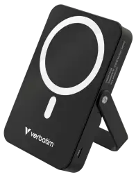 Verbatim Charge n Go ārējais akumulators (powerbank) | 10 000 mAh | MagSafe, Wireless | melns