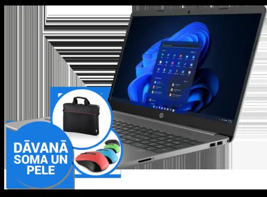 HP 255 G9 15 "FHD|R3-5425U|8GB|512GB|Radeon|Win11 (bag and mouse as a gift)