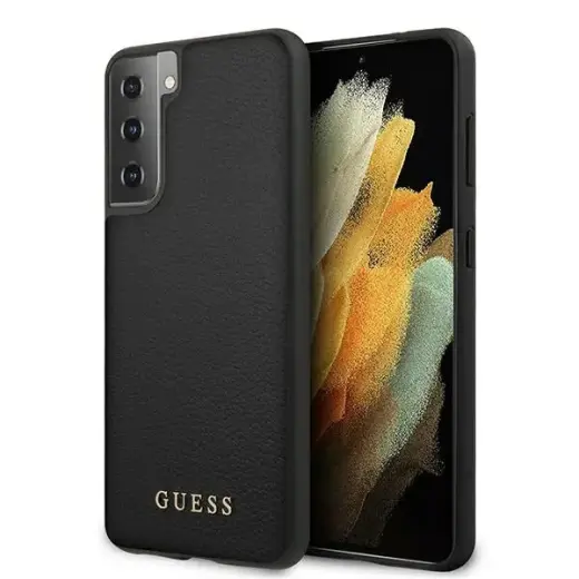 GUHCS21MIGLBK Guess Iridescent Cover for Samsung Galaxy S21+ Black