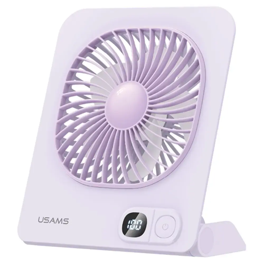 Lightweight Magnetic Desktop Fan USAMS   purple