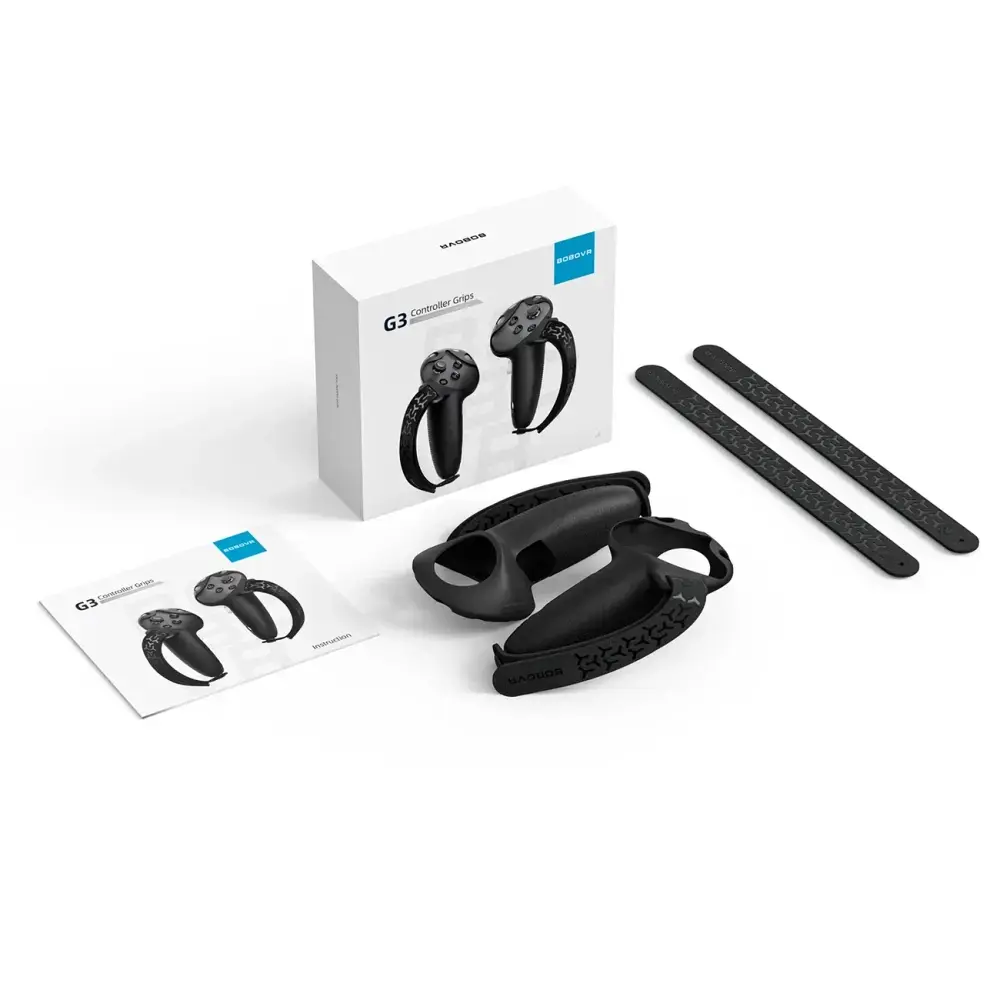 BoboVR G3 Controller Holders for Meta Quest 3 and 3S - Black