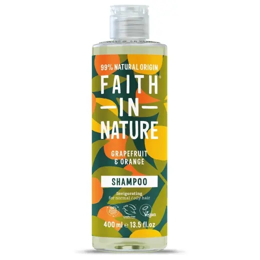 Faith In Nature, Grapefruit & Orange, Hair Shampoo, Cleansing & Invigorating, 400 ml