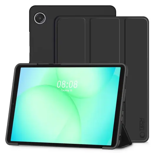 Tech-Protect SmartCase planšetdatora maciņš Galaxy Tab A9+ | Galaxy Tab A11+ melns