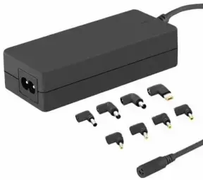 Qoltec 50011 universālais portatīvo datoru lādētājs 8 savienotāji | 65W | 3,5A
