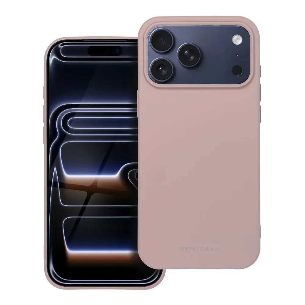 Roar Space maciņš telefonam iPhone 17 Pro Max rozā