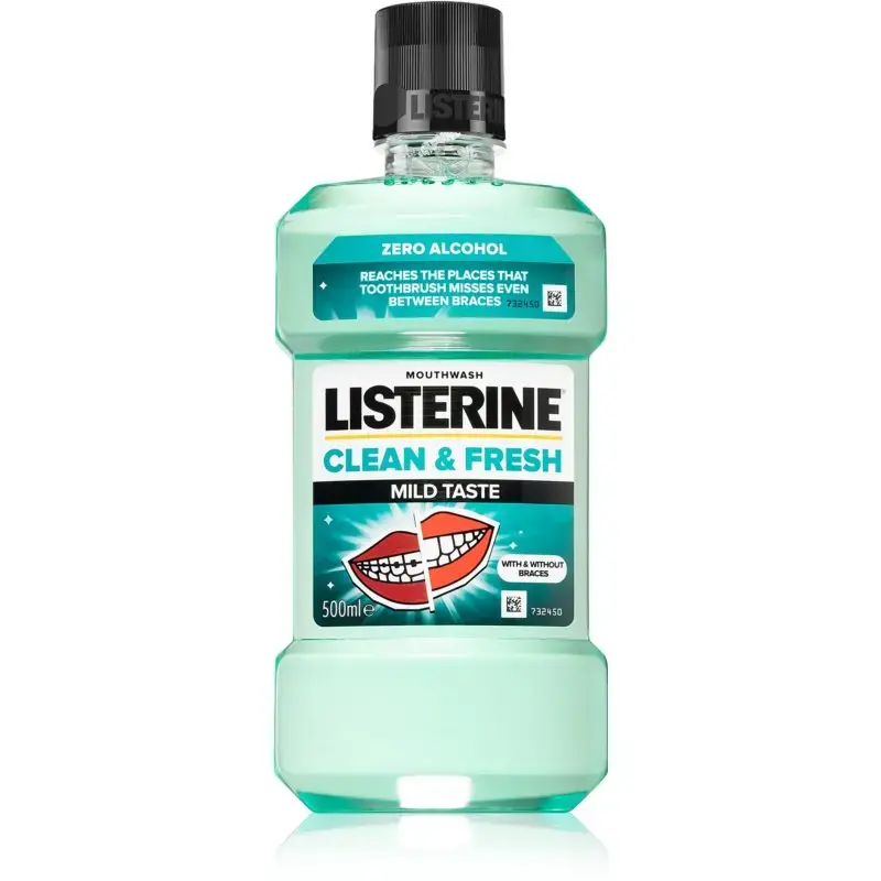 Listerine Mouthwash with a Delicate, Clean and Fresh Taste - 500 Ml