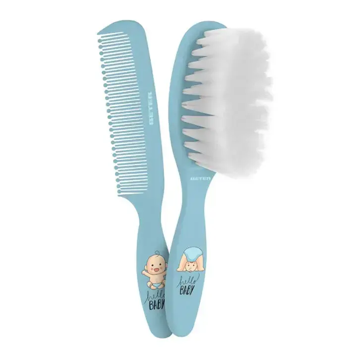 Beter Baby Brush and Comb Set, Blue