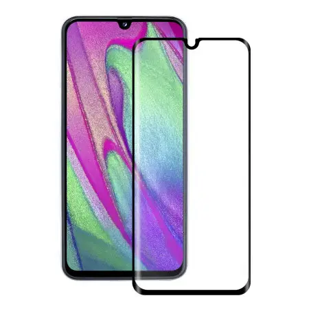 Tempered Glass 9D Full Coveraged with Frame Samsung A705 Galaxy A70 Black