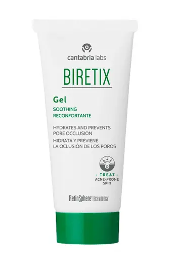Cantabria Labs, Biretix, Soothing, Gel, For Face, 50 ml