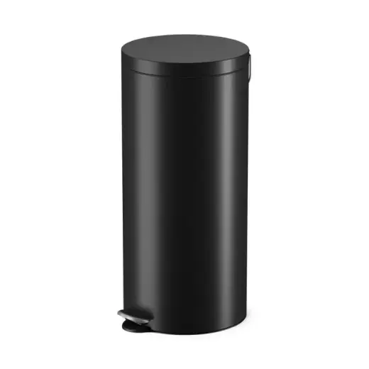 Pedaaliga prügikast Selekta L / 30L / matt must