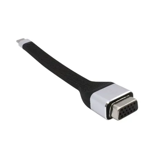 i-Tec USB-C Flat VGA Adapter - external video adapter - black