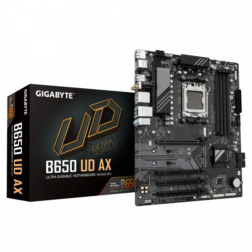 Gigabyte B650 UD AX - 1.0 - motherboard - ATX - Socket AM5 - AMD B650
