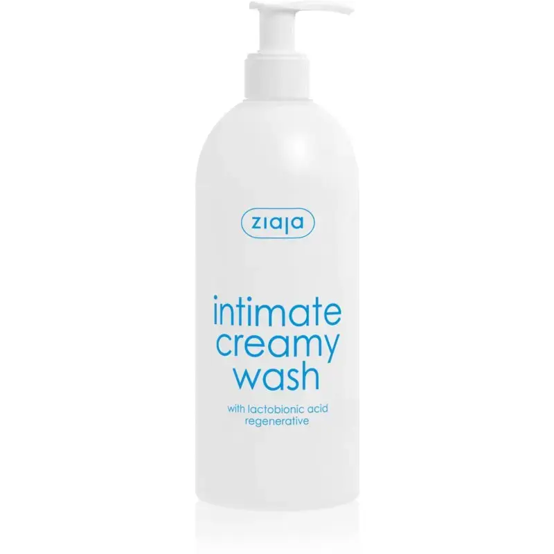 Ziaja Regenerative Intimate Hygiene Cream with 500 Ml of Lactobionic Acid