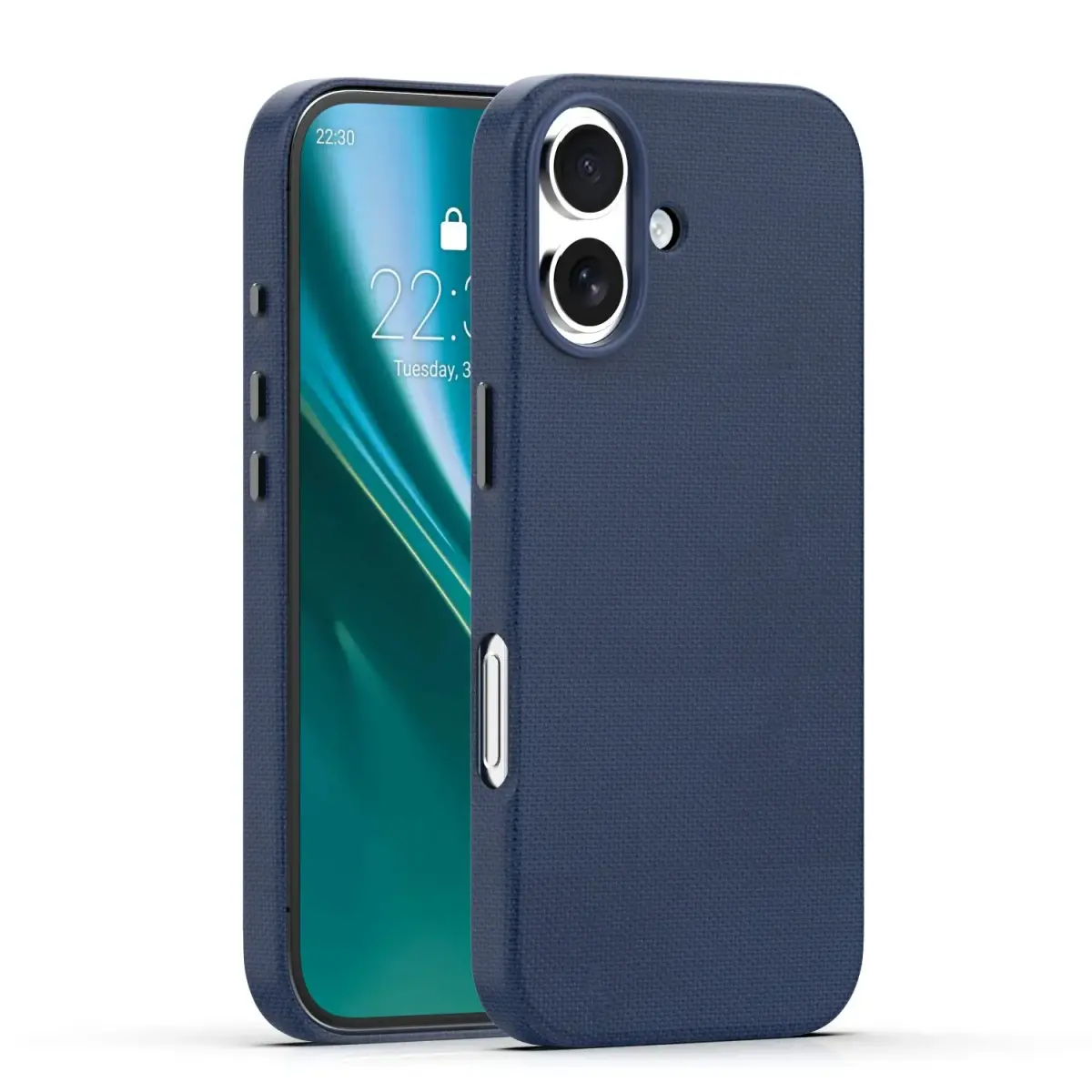 Etteri Elegant Mag maciņš ar MagSafe atbalstu telefonam iPhone 17 zils