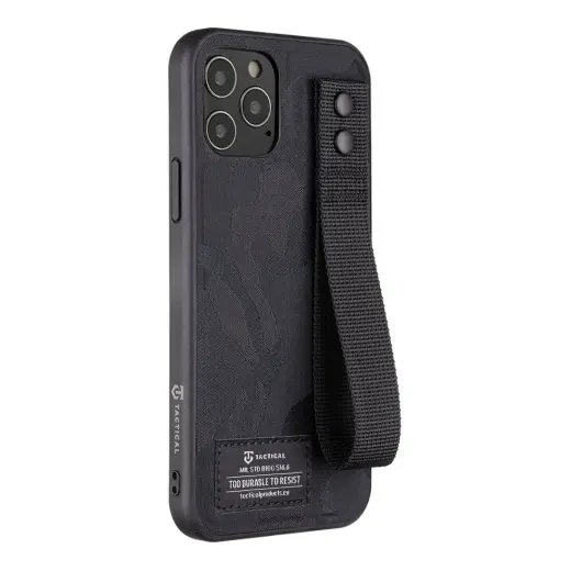 Tactical Camo Troop Cover for Apple iPhone 12|12 Pro Black