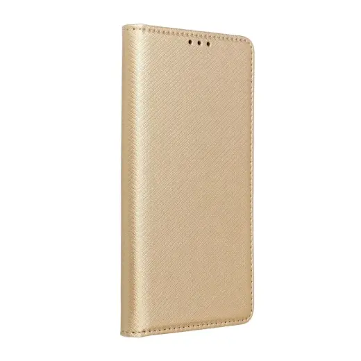 Smart grāmatveida maciņš telefonam Samsung Galaxy J5 (2016) zelta krāsā