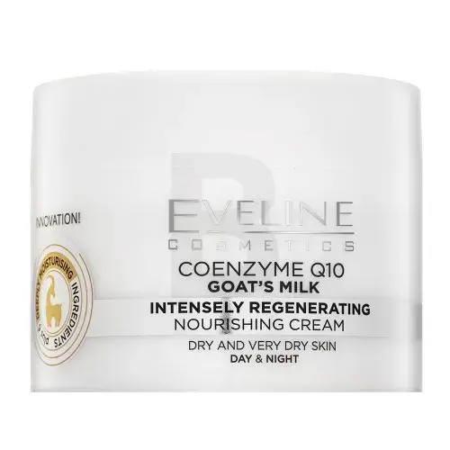 Eveline COENZYME Q10 Козье молоко Интенсивно регенерирующий дневной и ночной крем 50 мл