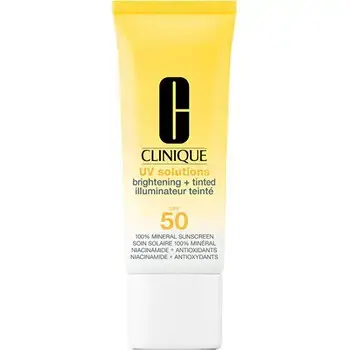 Clinique UV Solutions Brightening + Tinted Mineral Sunscreen - Tinted Protective Cream 40 ml Medium