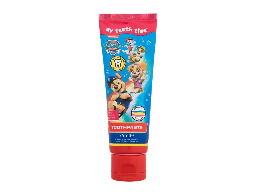 Nickelodeon Paw Patrol Toothpaste Bubblegum Toothpaste 75 ml