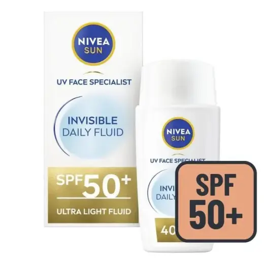 Nivea Specialist Invisible Daily Fluid SPF 50+ - 40ml.