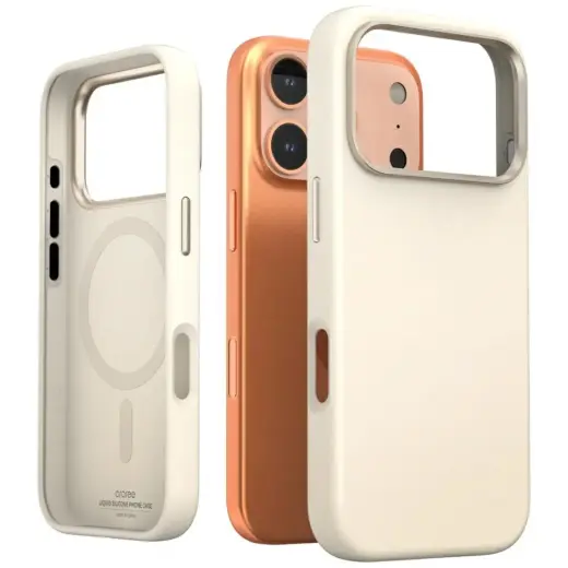Araree Typo Skin M maciņš ar MagSafe atbalstu telefonam iPhone 17 Pro pelēks