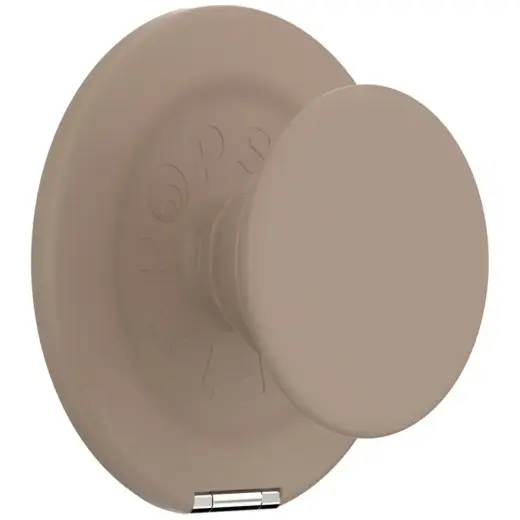 PopSockets Kick-Out Grip Latte MagSafe phone grip and stand beige