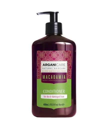 Arganicare, Macadamia, Hair Conditioner, Nourishing & Repairing, 400 ml