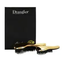Dtangler Miraculous Gold Set - Gift set of hair brushes