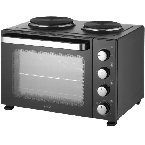 Sencor SEO 3500BK Mini cepeškrāsns ar 2 sildelementiem 35L 3200W