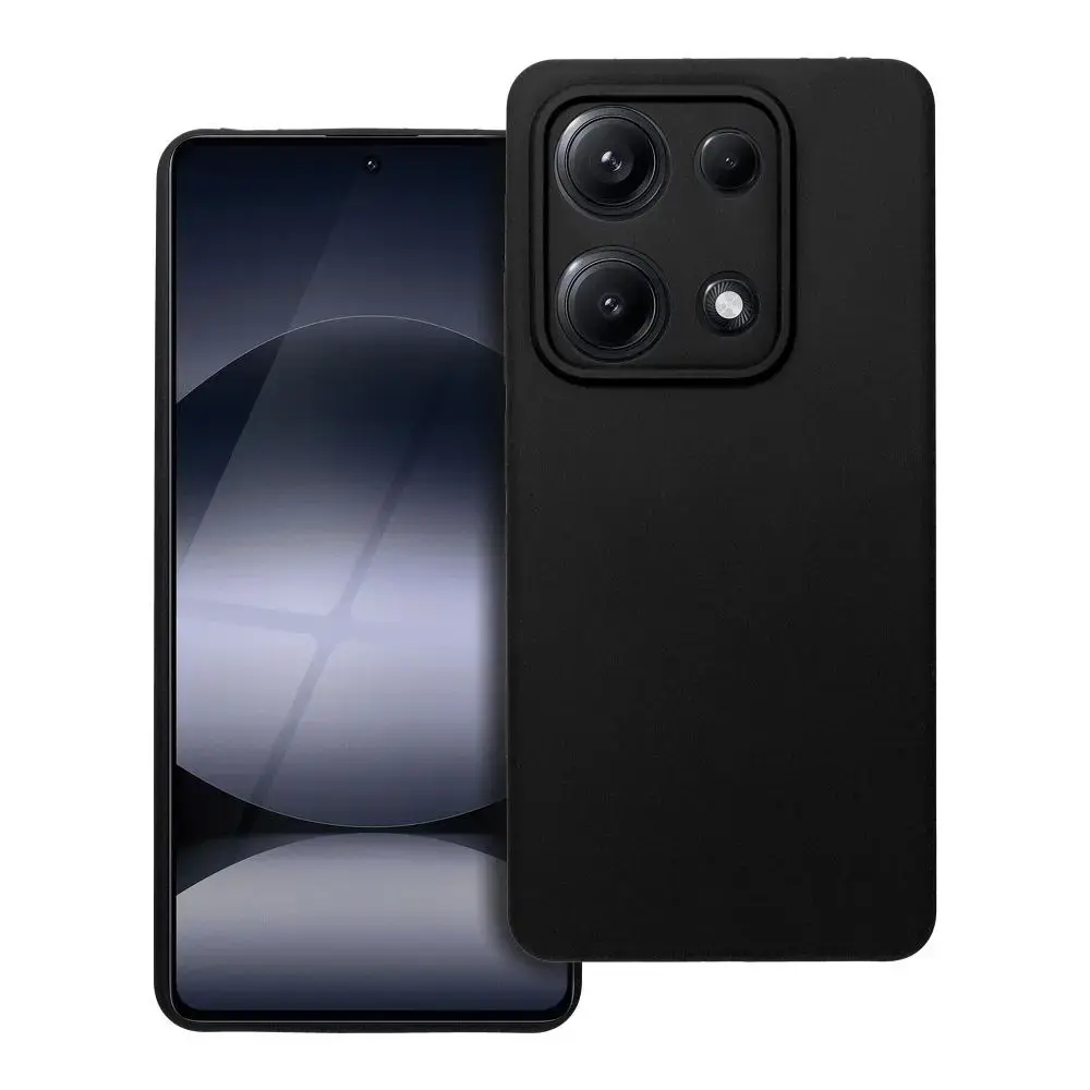 Case SILICONE 2mm for XIAOMI REDMI NOTE 14S black