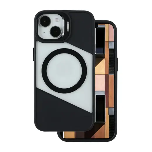 Fusion Mag phone case with MagSafe support for iPhone 14 black