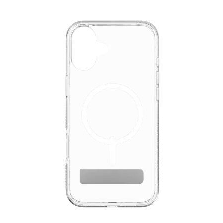 ZAGG Crystal Palace Snap Kickstand MagSafe Case for iPhone 16 Plus - Clear