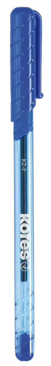 Lodīšu pildspalva KORES SUPER SLIDE K2 F 0.7mm zila