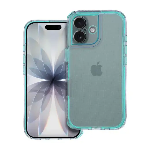 MATRIX CLEAR phone case for iPhone 17 green
