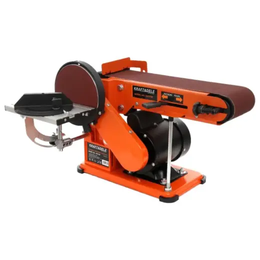 Slīpmašīna galda kombi 600W d.150mm/ lente 100x914mm KD1730