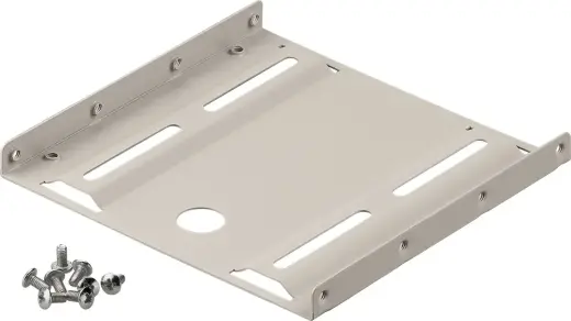 Goobay 94343 | 2.5" hard disk installation frame to 3.5" | beige
