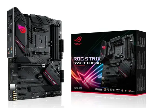 ASUS Mainboard ROG STRIX B550-F GAMING - ATX - Socket AM4 - AMD B550