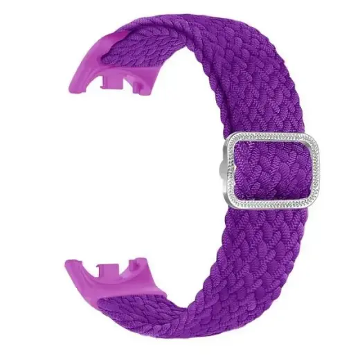 Beline išmaniojo laikrodžio dirželis Xiaomi Mi Band 8 | nailoninis | violetinis