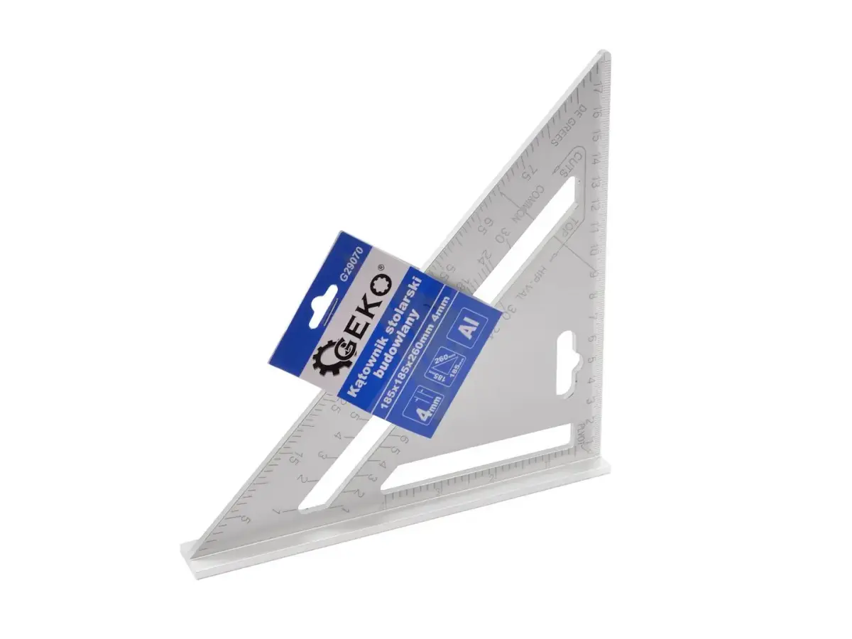 Carpenter's Square 4mm 185x185x260mm