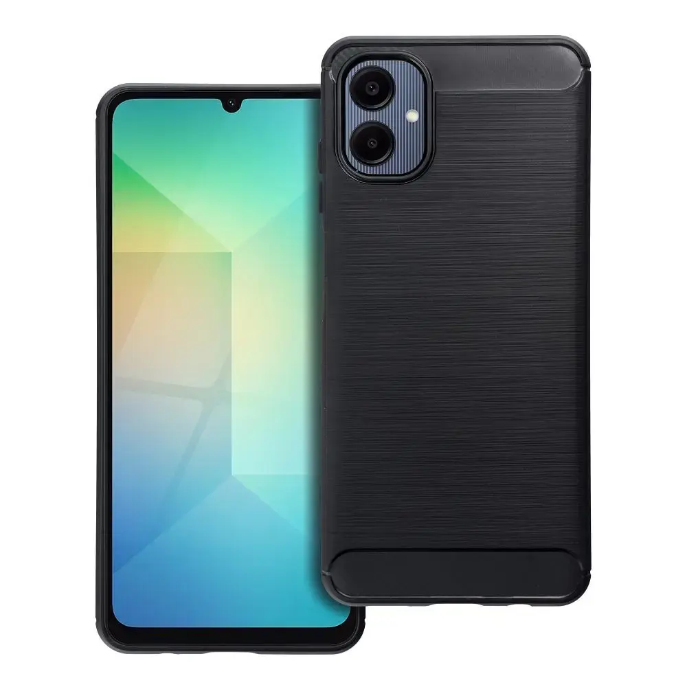 Carbon maciņš telefonam Samsung Galaxy A06 melns
