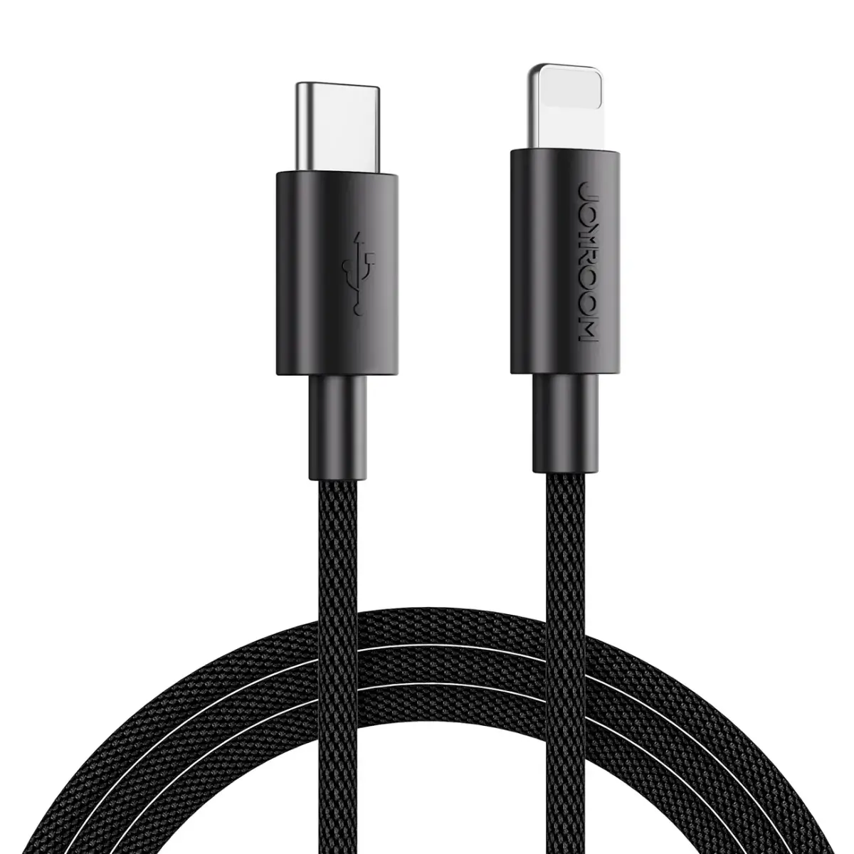 Joyroom durable USB Type C cable - Lightning fast charging | data transmission 20W 1m black (S-1024M13)