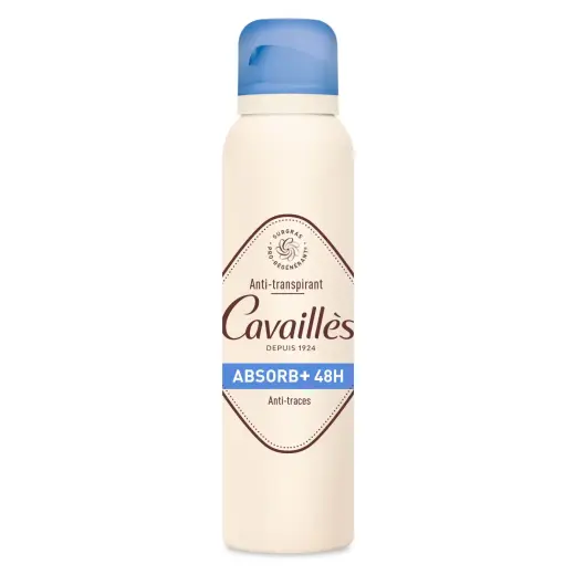 Roge Cavailles, Absorb + 48H, 48h Protection, Deodorant Spray, For Women, 150 ml