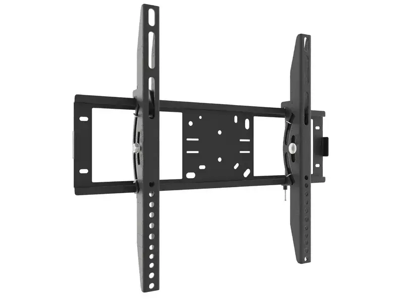 32-52" TV stiprinājums pie sienas 45kg,15° regulējams slīpums, melns