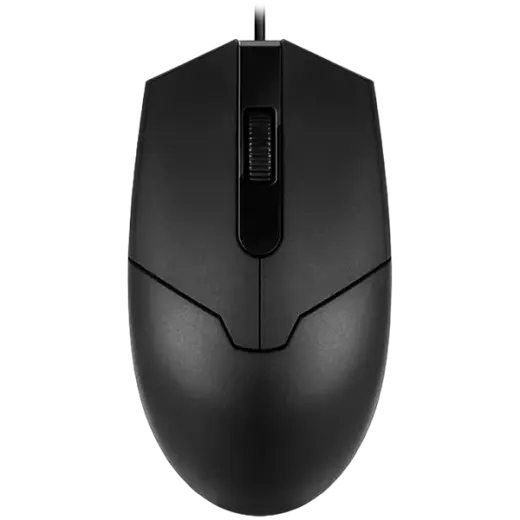 Mouse RX-30 USB black (2+1bt. 1000DPI, cable. 2m., box)