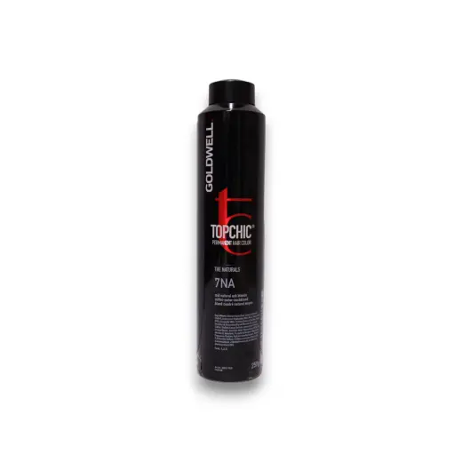 Goldwell, TopChic, Permanent Hair Dye, 7NA Mid Natural Ash Blonde, 250 ml