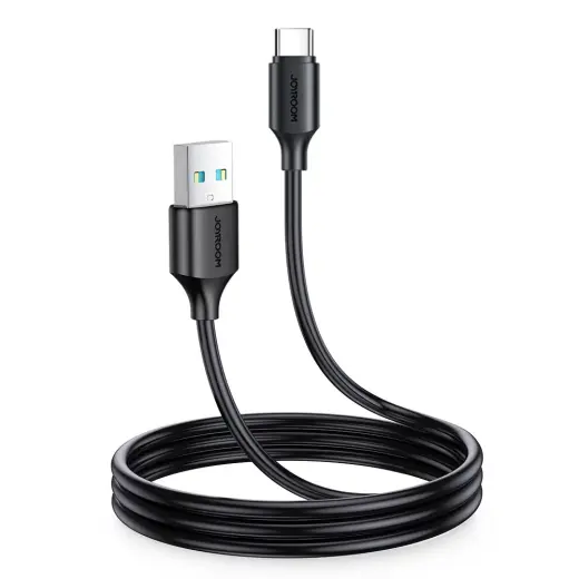 Joyroom S-UC027A9 datu pārraides un uzlādes vads | USB-A uz USB-C | 15W | 1m | melns